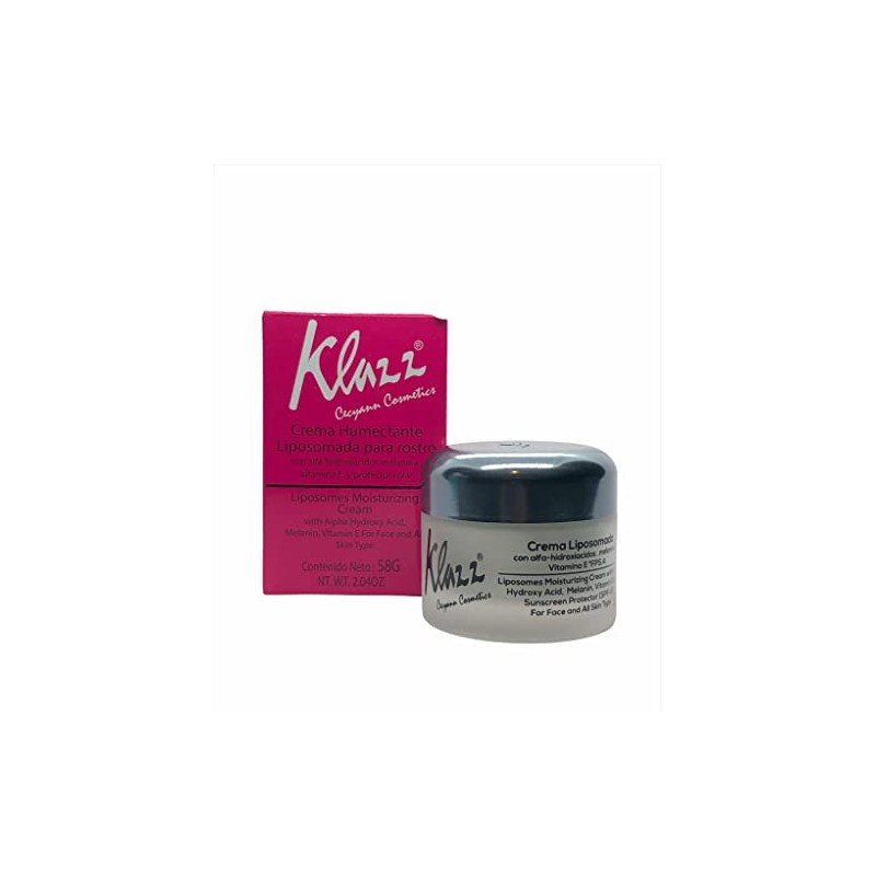 Crema Liposomada Anti-edad con Alfa Hidroxiácidos, Melanina, Vitamina E, con