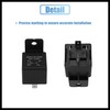 Hihaha 2 Electric Fan Relay Kit with Temperature Switc 185