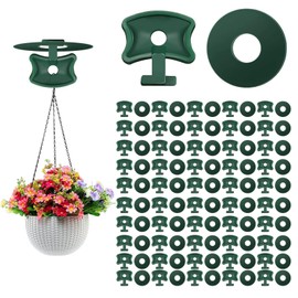 100 Plastic Greenhouse Fixing Clips Greenhouse Gadgets Hanging Tool Greenhouse Accessories Greenhouse Insulation Netting Shading Shading Fixing Clips for Aluminium (100pcs Fixed Buckle)