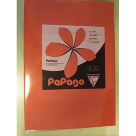 Coral Red A4 Coloured Craft Card 160gsm x 50 Sheets