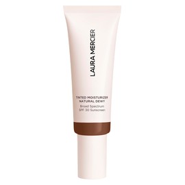 Laura Mercier Tinted Moisturizer Natural Dewy with SPF 30: 24HR+ Hydration, Long Lasting, Sheer to Light, Buildable Coverage, Dewy Finish, Improve Skin Tone and Texture, Skin Tint, Umber