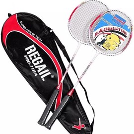 Aluminum Alloy Badminton Racket Double Racket Baking