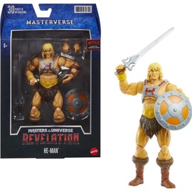 Masters Of The Universe Masterverse Collection, 7-In Motu He-Man Battle Figures For Storytelling Play And Display, Gift For Kids Age 6 And Older And Adult Collectors