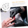 Baluue 12pcs Rhinestone Nail Art Decorations Manicure Jewelry for Nail