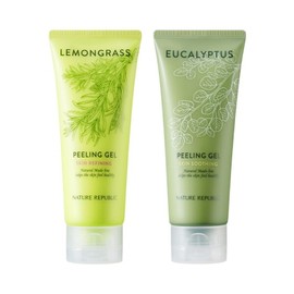 Nature Republic Natural Made Peeling Gel (Choose 1 of 2 types) Lemongrass Ultra Peeling Gel NF0259 / 네이처리퍼블릭 내추럴 메이드 필링 젤 (2종 택 1) 레몬그라스 울트라 필링 젤 NF0259