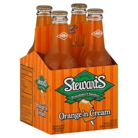Stewart's Fountain Orange 'N Cream Classics Soda (Pack of 2)