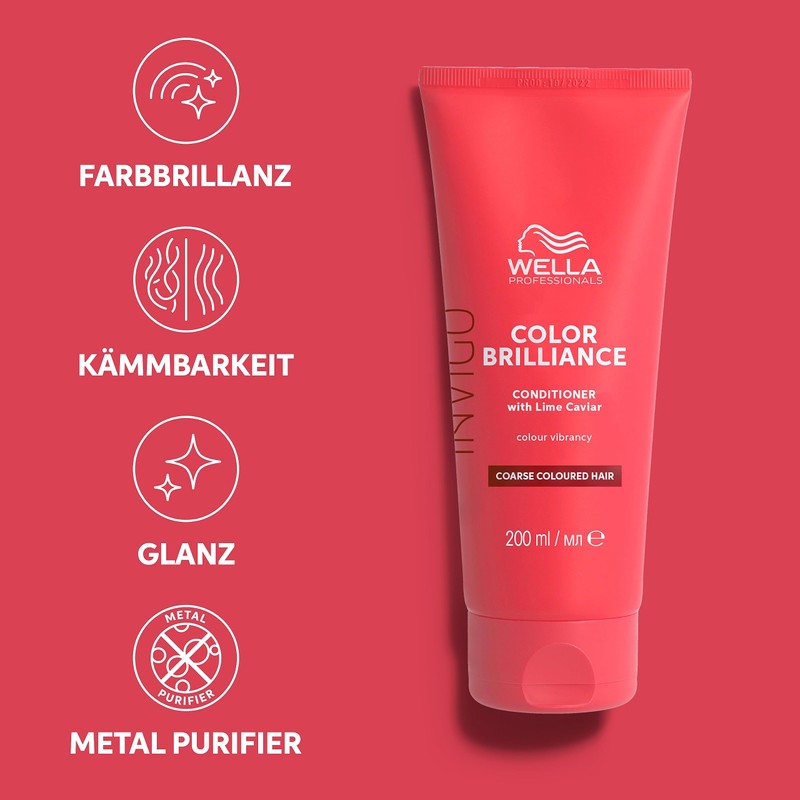 Wella Professionals Invigo Color Brilliance Conditioner Coarse - Smoothing Colour