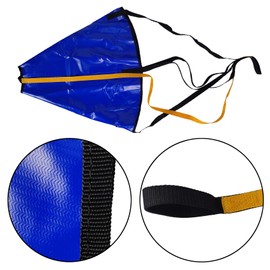 Shark Shooter Drift Sock Set for Precision Fishing - Complete Kit with Harness, Buoy, and Mesh Bag (36" Blue color)