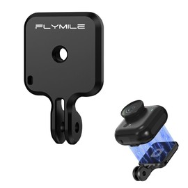 SHEAWA for Insta360 GO Ultra Magnetic Mount Holder Aluminum Strong Magnet with 1/4 Screw Hole & Mounting Finger, Heavy Duty, Lightweight, Magnetic Suction, Mount Tripod, Selfie Stick and More Accessories