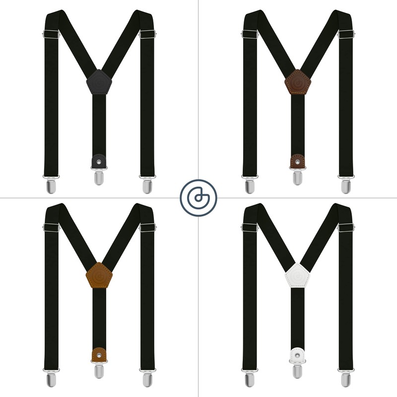 GRIN accs | Tirantes para Hombre | Con Piel Camel