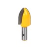 YONICO Raised Panel Cabinet Door Router Bits Vertical Cove 1/2-Inch