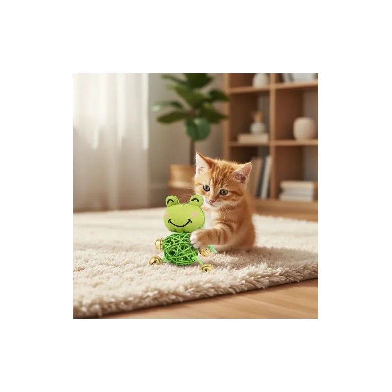 Juguete Para Gato Con Figura De Tortuga Silver Paw