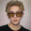 88flix Korean Unisex Polarized Sunglasses, Stylish, Oversize, Large, Sunburn Protection,