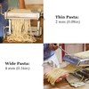 Pasta Maker Machine, Manual Pasta Maker with 9 Adjustable Thickness