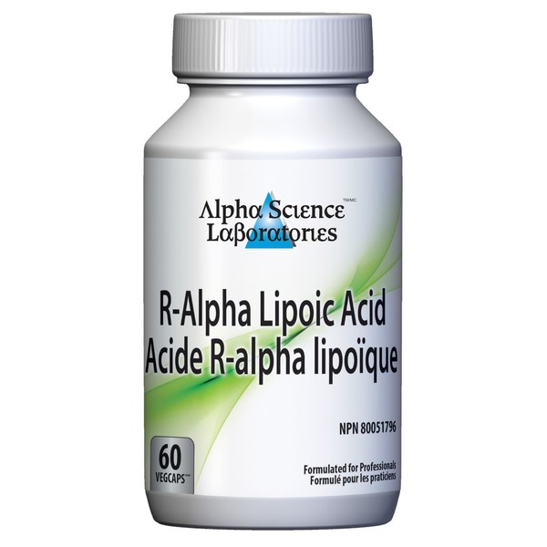 Alpha Science R-Alpha Lipoic Acid 60 Capsules