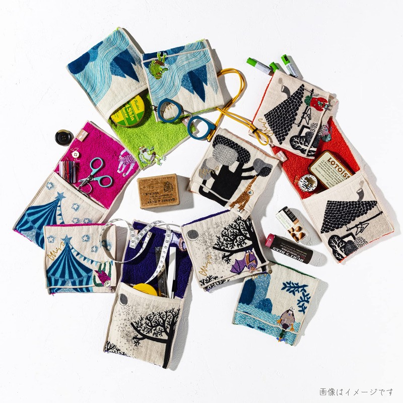 [moritaMiW] Kusubashi Mon Ori, Porch Handkerchief, Duck for Butt Fishing,