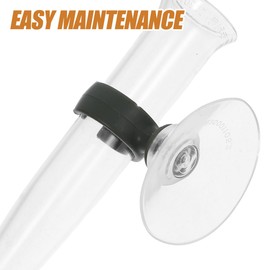 Gatuida Water Plant Test Tubes Container Holder with Suction Cup: Vase Storage Planter Pipe Small Flower Stand Stem Transparent Flower Stem Holder Floral Propagation