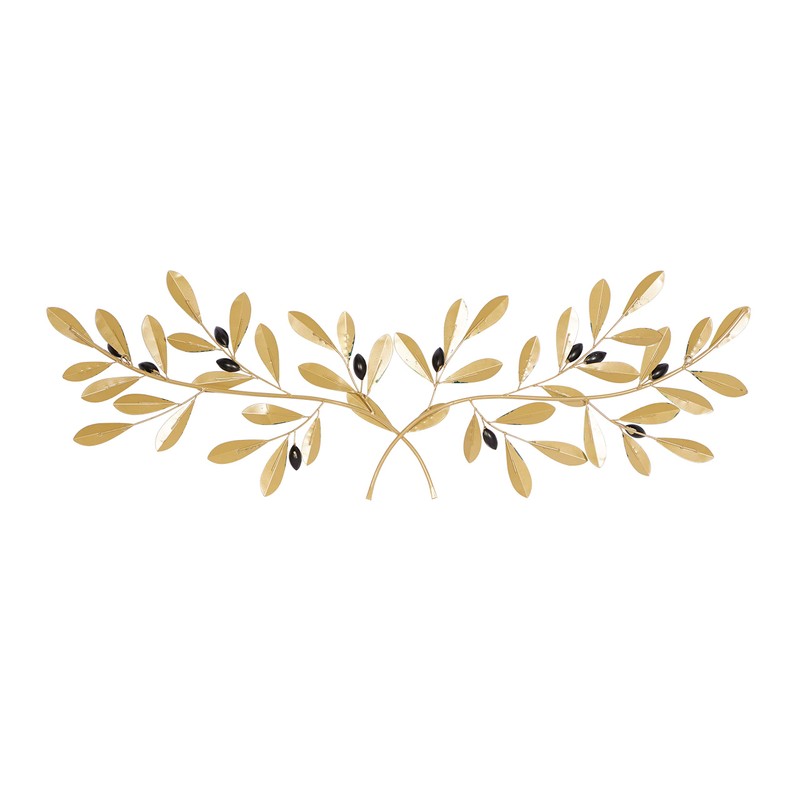 Deco 79 Metal Leaf Wall Decor, 46" x 2" x
