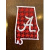 Alabama Crimson Tide Vintage Embroidered Iron On Patch (NOS) 3"