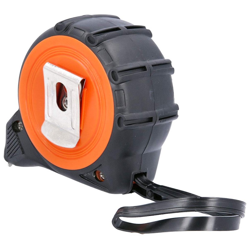 WellCut Retractable Tape Measure, with Metric & Imperial Dimensions, Rubberised
