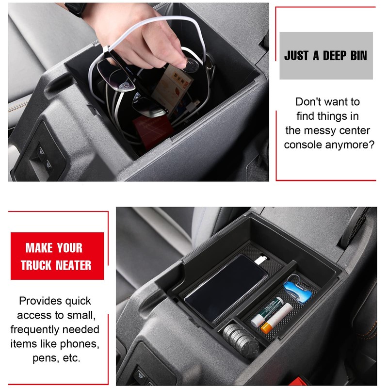 Mabett Center Console Organizer Compatible with Ford Bronco 2021 2022