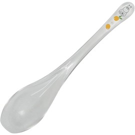 MOOMIN Moon Mihedelma Clear Acrylic Resin Spoon, 7.1 inches (18 cm), Made in Japan