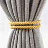 FOMIYES Curtain Tiebacks 6pcs Modern Decorative Rope Window Curtain Holdbacks