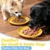 Qyeejong Non-Slip Dog Bowl 7.1", Shallow Pet Dish BPA-Free, 100%