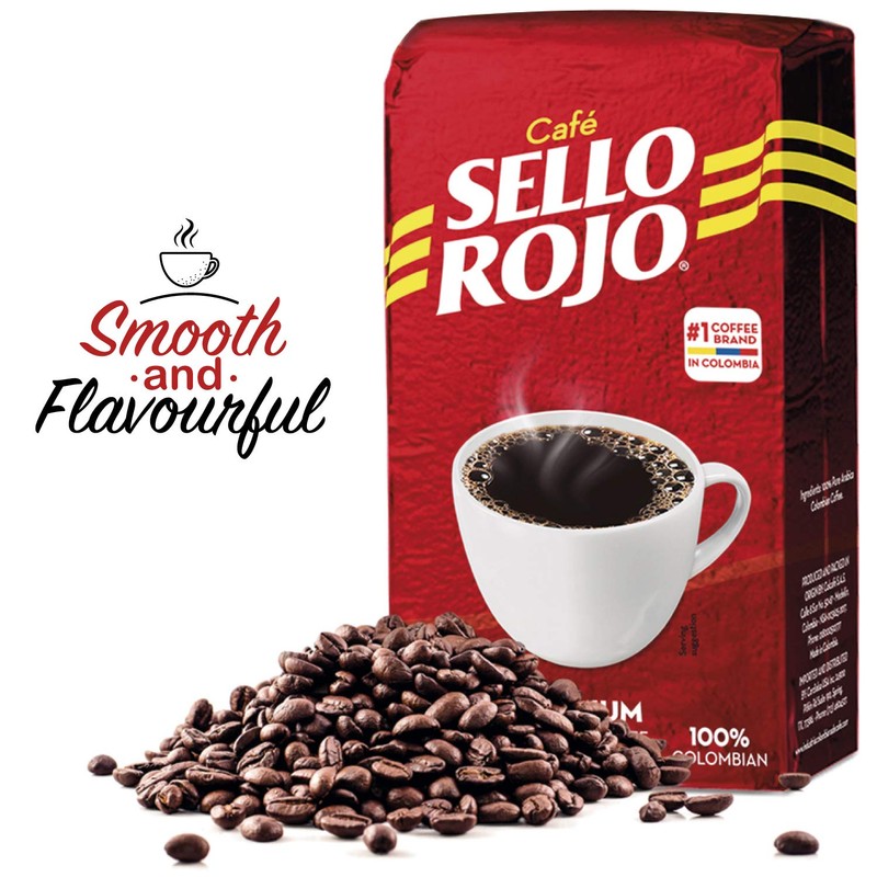 Café Sello Rojo Premium Colombian Coffee | Medium Roast Premium
