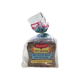 Dimpflmeier 100% Plus Rye Bread, Sauerteig - Delicious German-Style Bread for Healthy Sandwiches and More