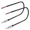 sovunis 2-Pack Replacement 3.5mm Male Plug to Bare Wire Open
