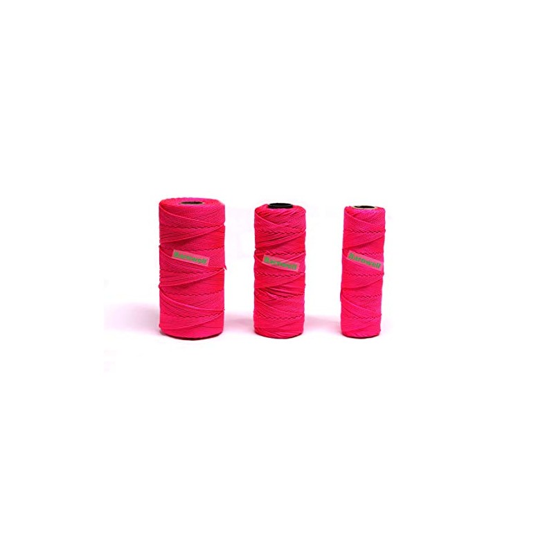 Barnwell Fluorescent Hi-Vis Pink Braided Nylon Masons Builders Brick Block