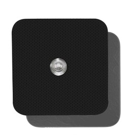 Electrodes for Compex electrostimulators - 20 Patches with 3.75mm Button Connection for TENS EMS electrostimulators Size 5cm x 5cm