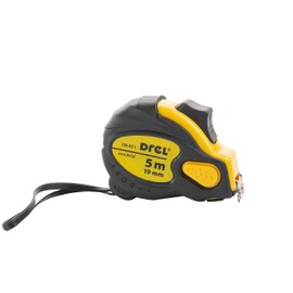 DREL Steel Tape Measure Tape Roll Magnetic Closure Retractable Self Lock 5m x 19mm