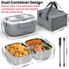 Electric Lunch Box for Adults - 80W Fast Heated Lunch