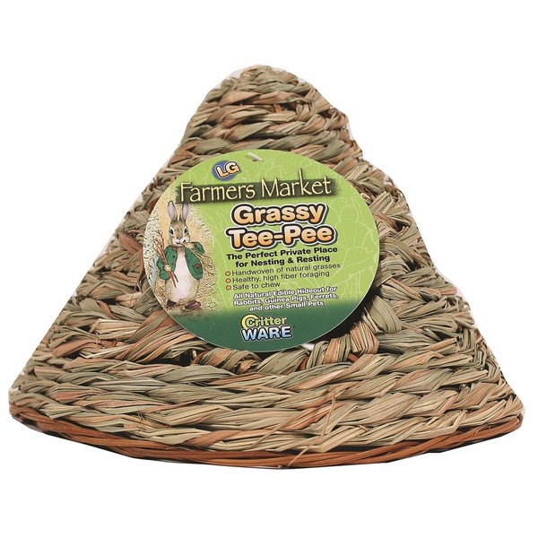 Ware Small Animal Grassy Tee Pee, Large