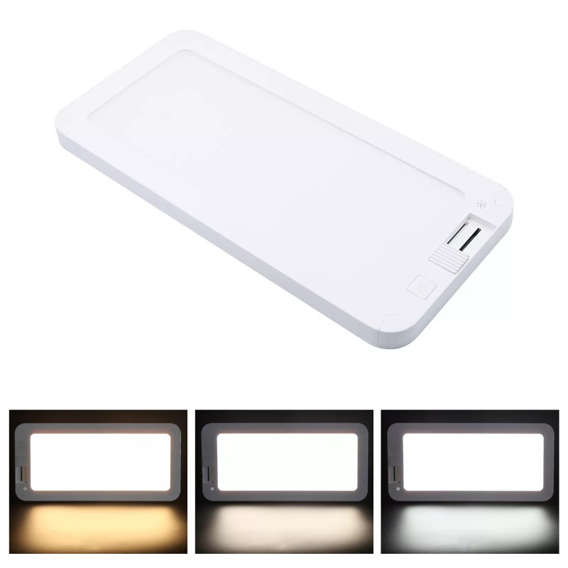 Facon Dimmable 12-30V LED RV Camper Interior Lamp Ceiling Dome