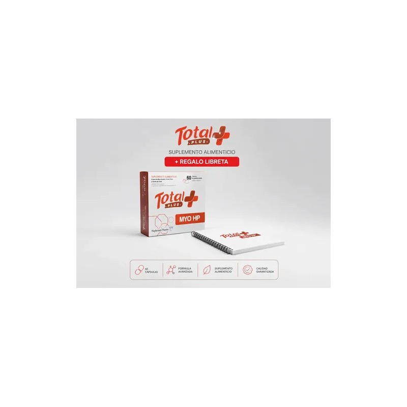 Total Plus Myo Hp 60 Cap + Regalo Elige 1