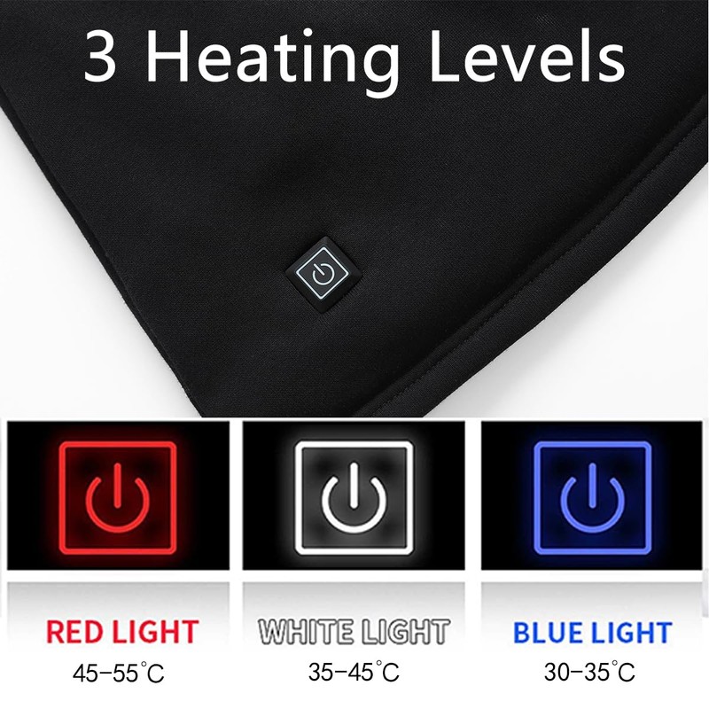 Guimuer Electrically Heated Vest for Men with USB Port, Thermal