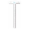 Briartw 1 Piece Acrylic T-Square Ruler T Square Plastic T-Ruler