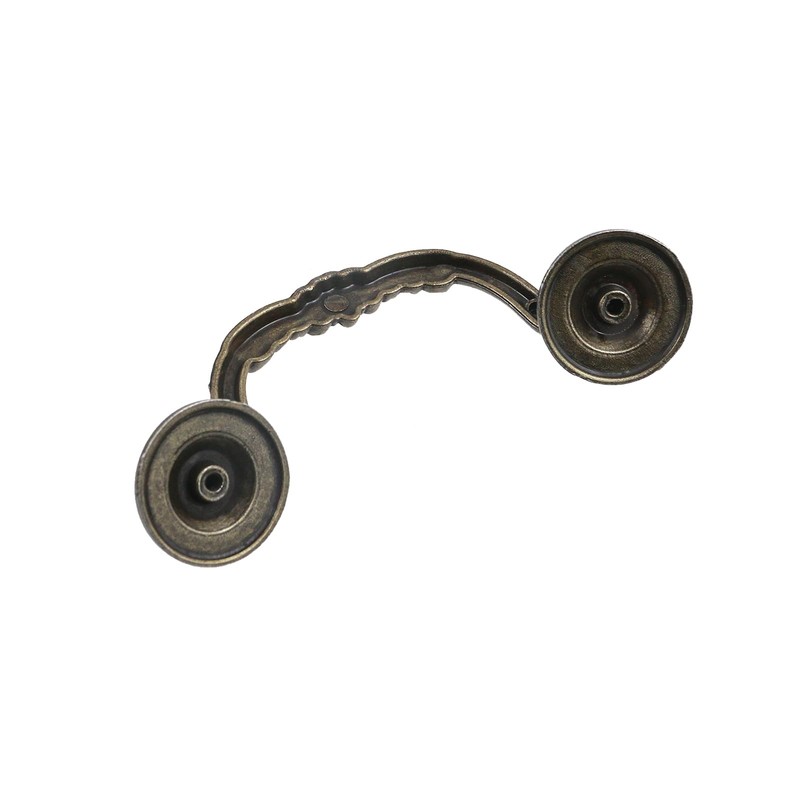 Geesatis 10 Pcs Cabinet Drawer Pull Handles Zinc Alloy Furniture