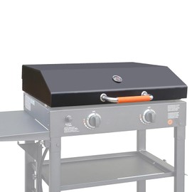 CANDANA Hinged Lid with Thermometer for Blackstone 36" Griddle Cover, Upgraded Hard Cover for Blackstone 36" Flat Top Grill 1554 1565 1560 1818 1825 1836 Griddle, with Heat Resistant Handle
