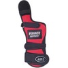ABS Finger Support Right Hand Bowling Wrist Tie Gloves (S,