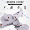 Glarks 4 Pack R0.3-1.5/ R1-6.5/ R7-14.5/ R15-25 Radius Gauge Set,
