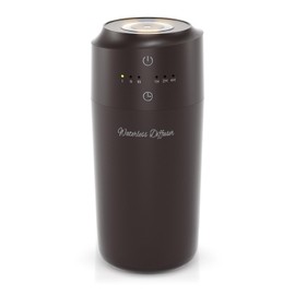 Waterless Diffuser for Essential Oil, Battery Operated Aromatherapy Diffuser, Waterless Essential Oil Diffuser with 3 Mist Intensity & 3 Timers, Wireless Scent Diffusers for Home, Car, Office