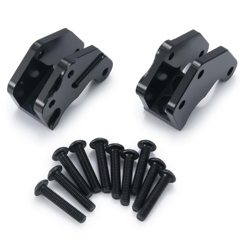 MORFUM 4PCS RC Aluminum Lower Shock Link Mount Shock Suspension
