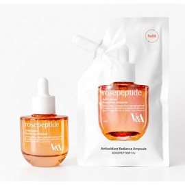 V&amp;A 브이앤에이 안티옥시던트 래디언스 앰플 50ml + 50ml(리필) 최신제조정품 유통기한2028년. V&A Anti-Oxidant Radiance Ampoule 50ml + 50ml (Refill) Latest Manufactured Product, Expiry Date: 2028., 50ml × 50ml+50ml(리필팩) × 2개
