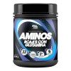 Aminoácidos Protgt en Polvo BCAAs y Glutamina, Sabor Mora Azul,