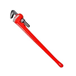 Superior Tool Company 2836 36" Heavy-Duty Cast-Iron Handled Pipe Wrench, One Size