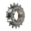 Sun Race 22 Teeth Free Wheel for Chain - Chrome,